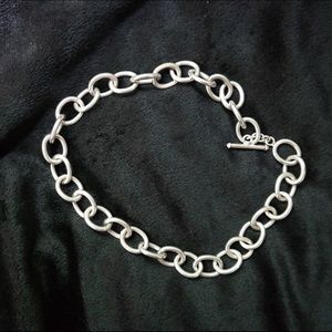 17 inch sterling silver chain necklace
